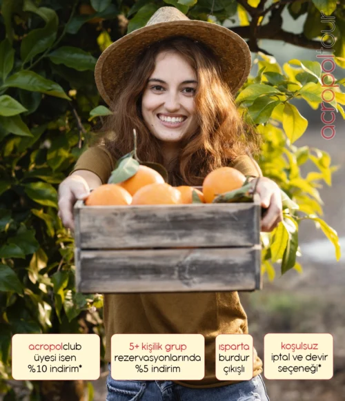 Adana Portakal Çiçeği Festivali - Isparta Kalkışlı - 4 Nisan